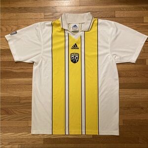 1999 Adidas Columbus Crew Vintage Soccer Jersey Polo Kit Ohio